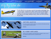 Tablet Screenshot of flybywireair.com